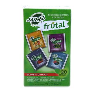 AROMATICA FRUTAL SURTIDA JAIBEL x 20UND