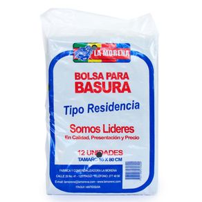 BOLSA BASURA RESIDENCIA LA MORENA