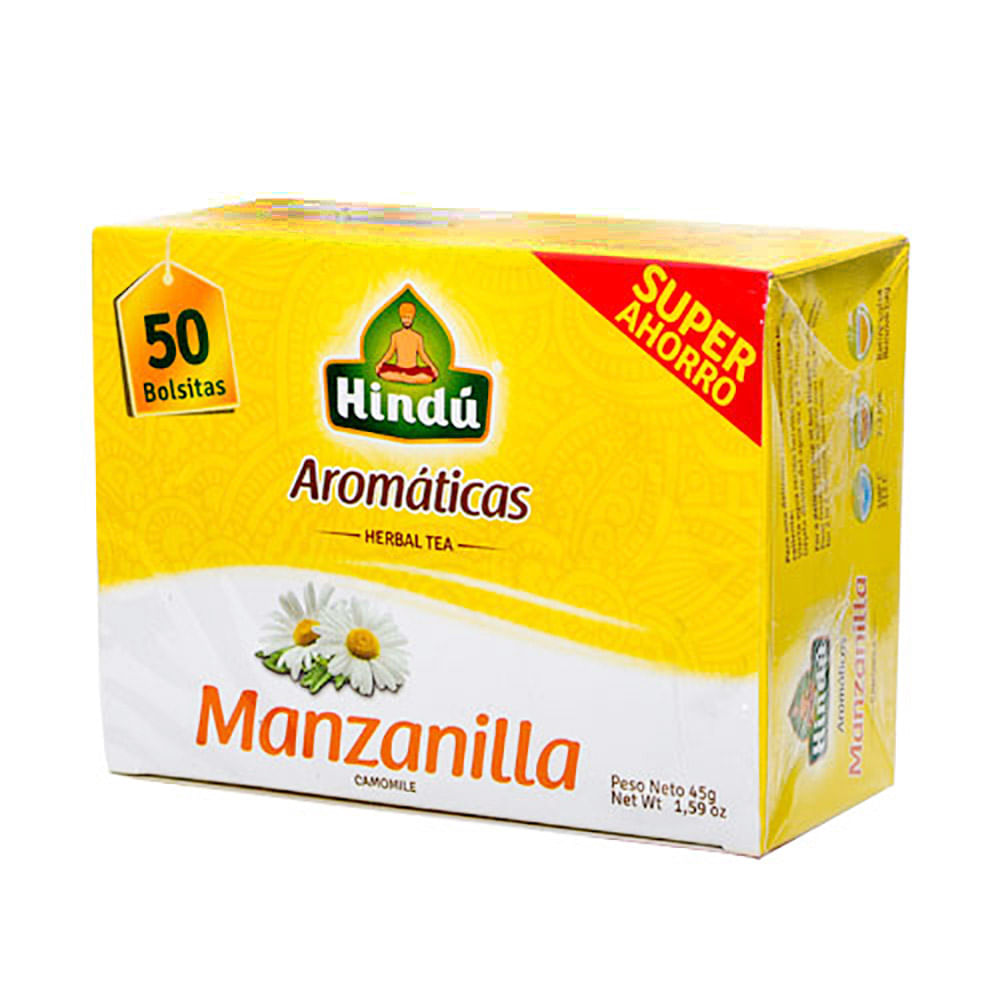 AROMATICA MANZANILLA HINDU X50 UNDS
