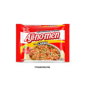 SOPA INSTANTANEA AJINOMEN CARNE*80GR