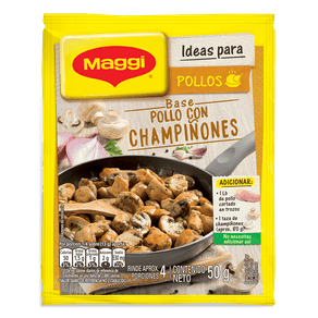 DELICIAS POLLO CHAMPIÑIONES *50GR MAGGY