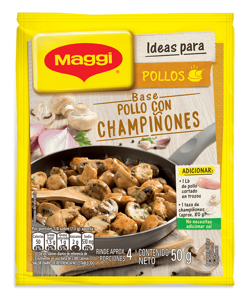 DELICIAS POLLO CHAMPIÑIONES *50GR MAGGY