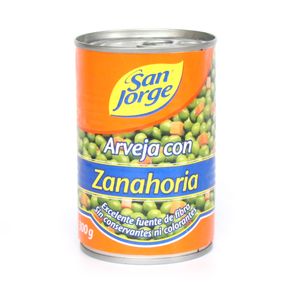 ARVEJA/ZANAHORIA LATA S/JORGE x 300GR