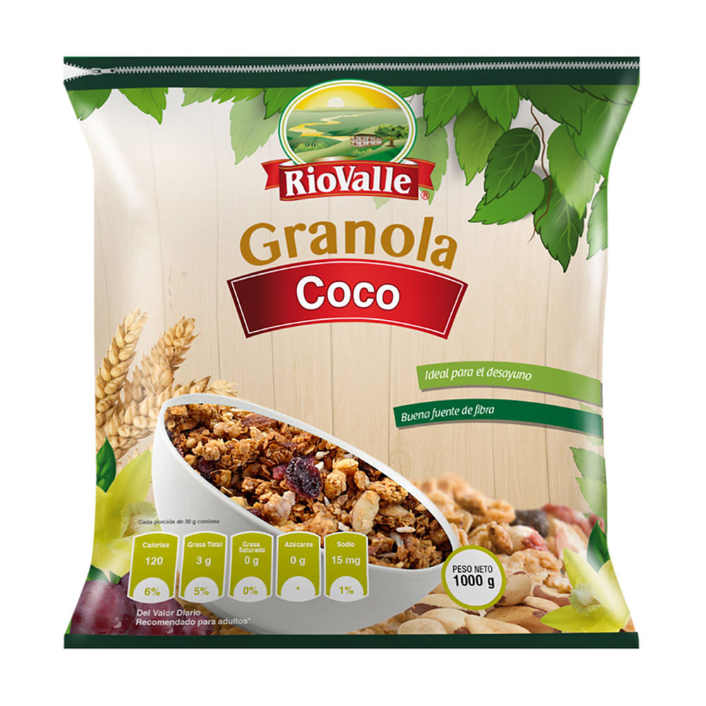 GRANOLA RIOVALLE COCO  x 1000GR