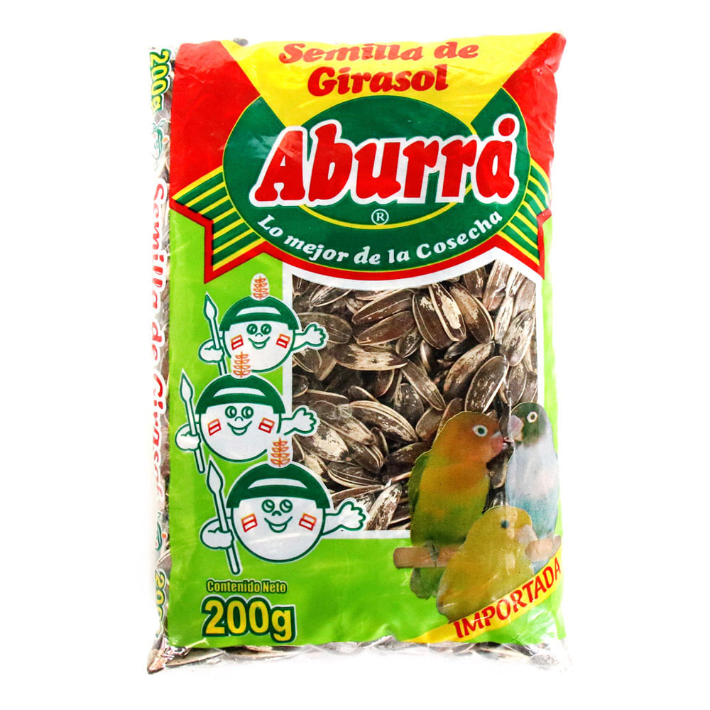 SEMILLA DE GIRASOL  x 200GR ABURRA