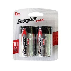 Pila ENERGIZER max duración x2 unds