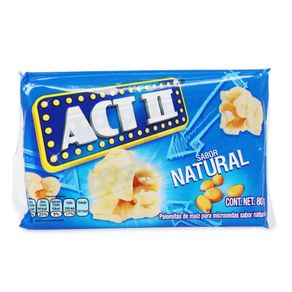 CRISPETA NATURAL OPTIMUS ACT II x 80GR