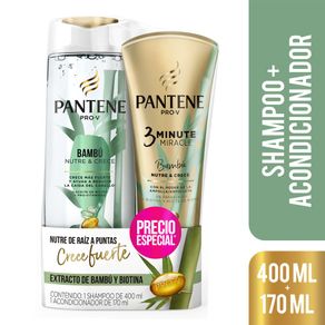 SHAMPOO BAMBU PANTENE *400ML+ACOND*170ML