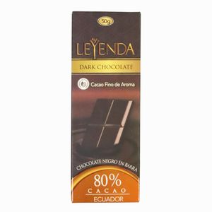 Chocolate 80% Cacao Leyenda