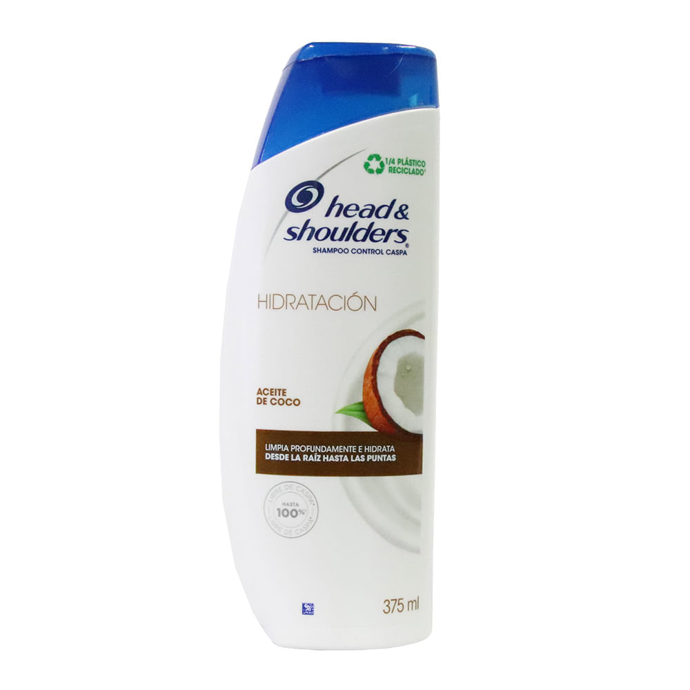 SHAMPOO H&S HIDRATAC ACEITE COCO*375ML