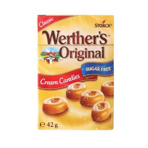 DULCES DE CARAMELO SUGAR F WERTHERS*42GR