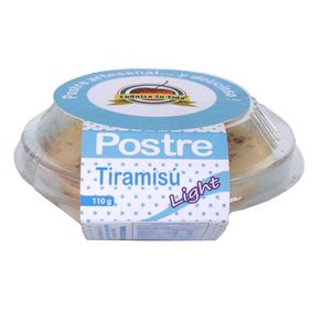 POSTRE TIRAMISU LIGHT 8OZ E/TU VIDA