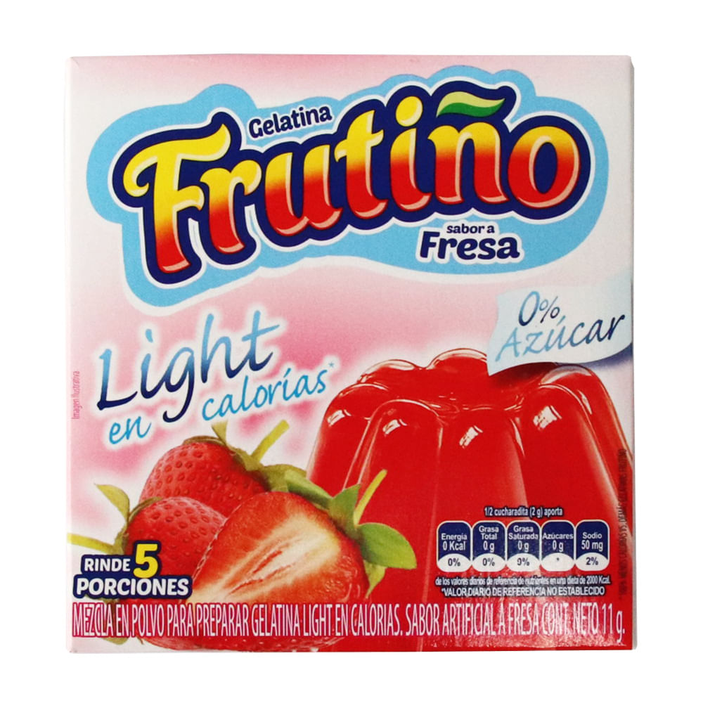 GELATINA LIGHT FRESA 5P 11gr