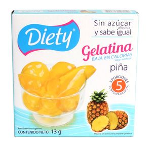GELATINA DIETY PIÑA x 13GR