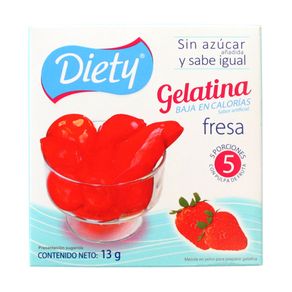 GELATINA DIETY FRESA x 13GR