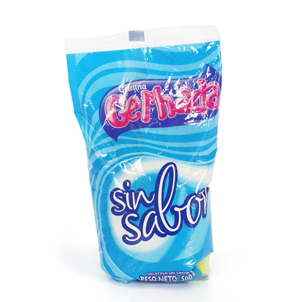 GELATINA GEL`HADA SIN SABOR x 500GR
