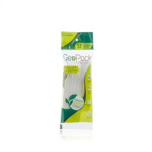 TENEDORES DESECHABLES GEOPACK x 12 UND