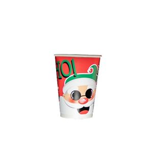 VASO DOMINGO SANTA NAVIDAD x 8 UND