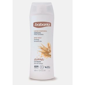 LECHE CORPORAL BABARIA AVENA*400ML