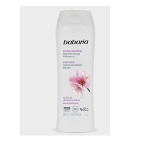LECHE CORPORAL BABARIA ALMENDRAS*400ML