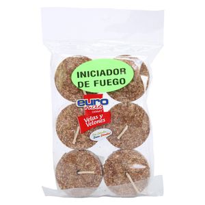 INICIADOR DE FUEGO EUROMAX x 6 UND