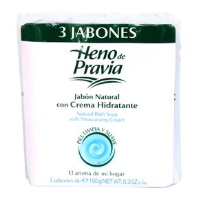 JABON HENO CREMA HIDRATAN 3*150GR