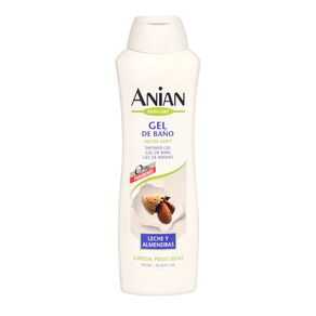 GEL DE BAÑO LECHE ALMENDRAS ANIAN *750ML