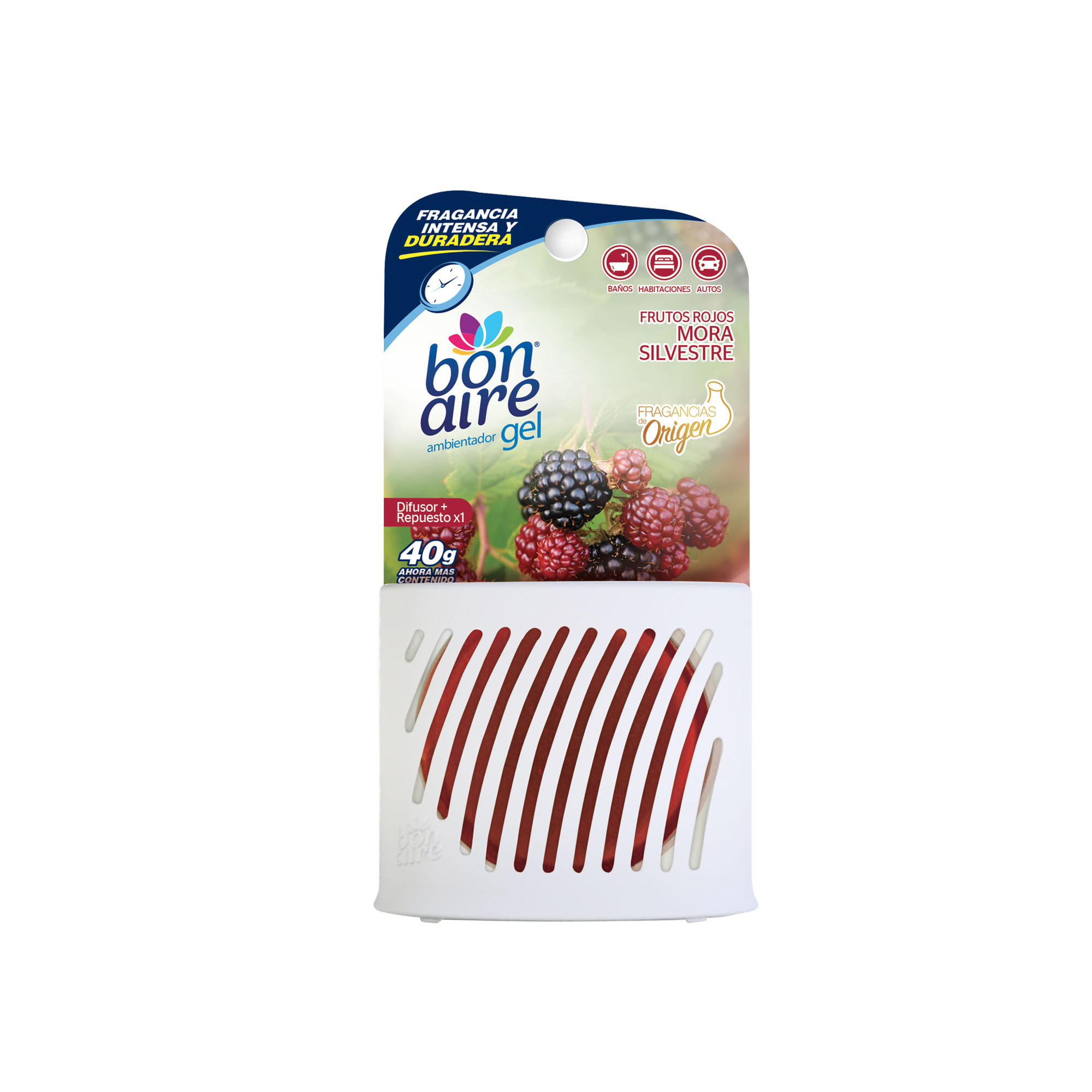 AMB BONAIRE GEL CANASTA MORA SILVES*40GR