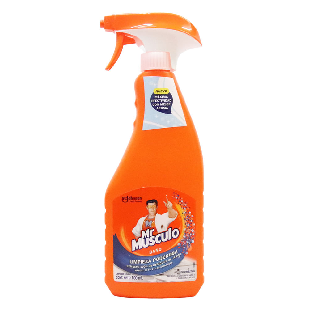 LIMPIADOR BAÑO GATILLO MR MUSCULO *500ML