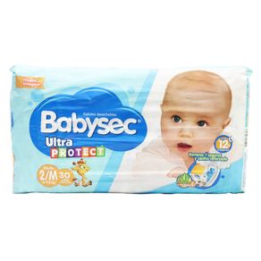 PAÑAL BABYSEC ULTRAPROTECT M x 30UND