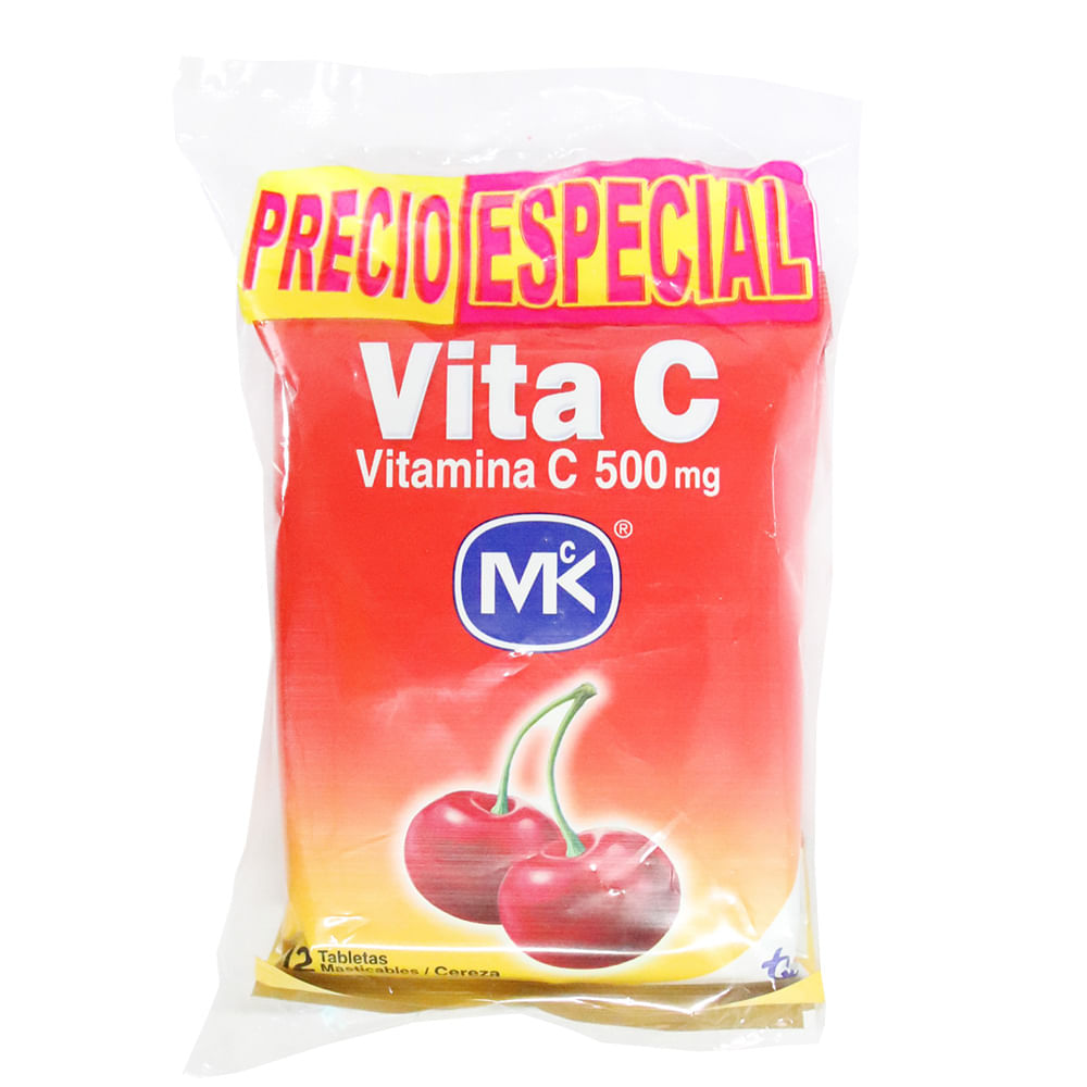 VITAMINA C CEREZA*12UND