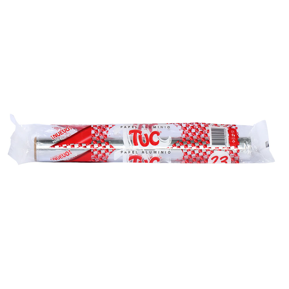 PAPEL ALUMINIO CAJA TUC  x 7 MTS