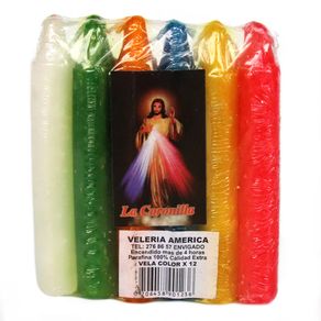 VELA COLOR x 12 AMERICA