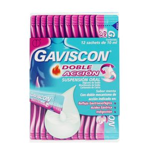 Gaviscon Doble Accion 12U 120 ml Sachets