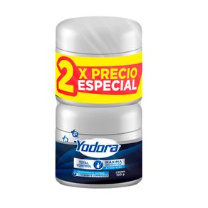 DEO TOTAL CONTROL CREMA YODORA 2x100GR