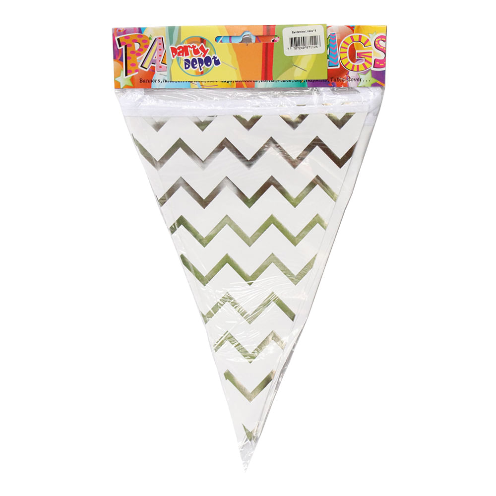BANDEROLAS LINEAS PARTY DEPOT*6UND