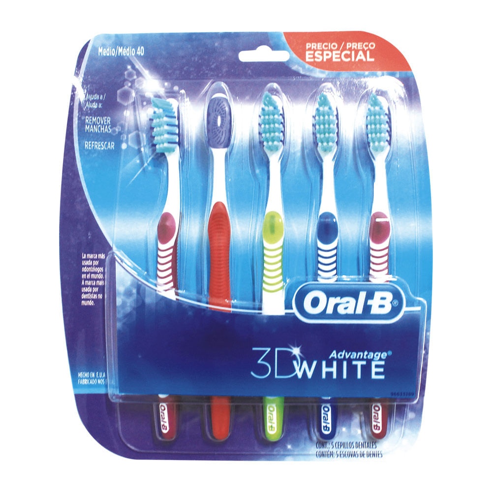 CEPILLO ORAL B 3D WHITE X5