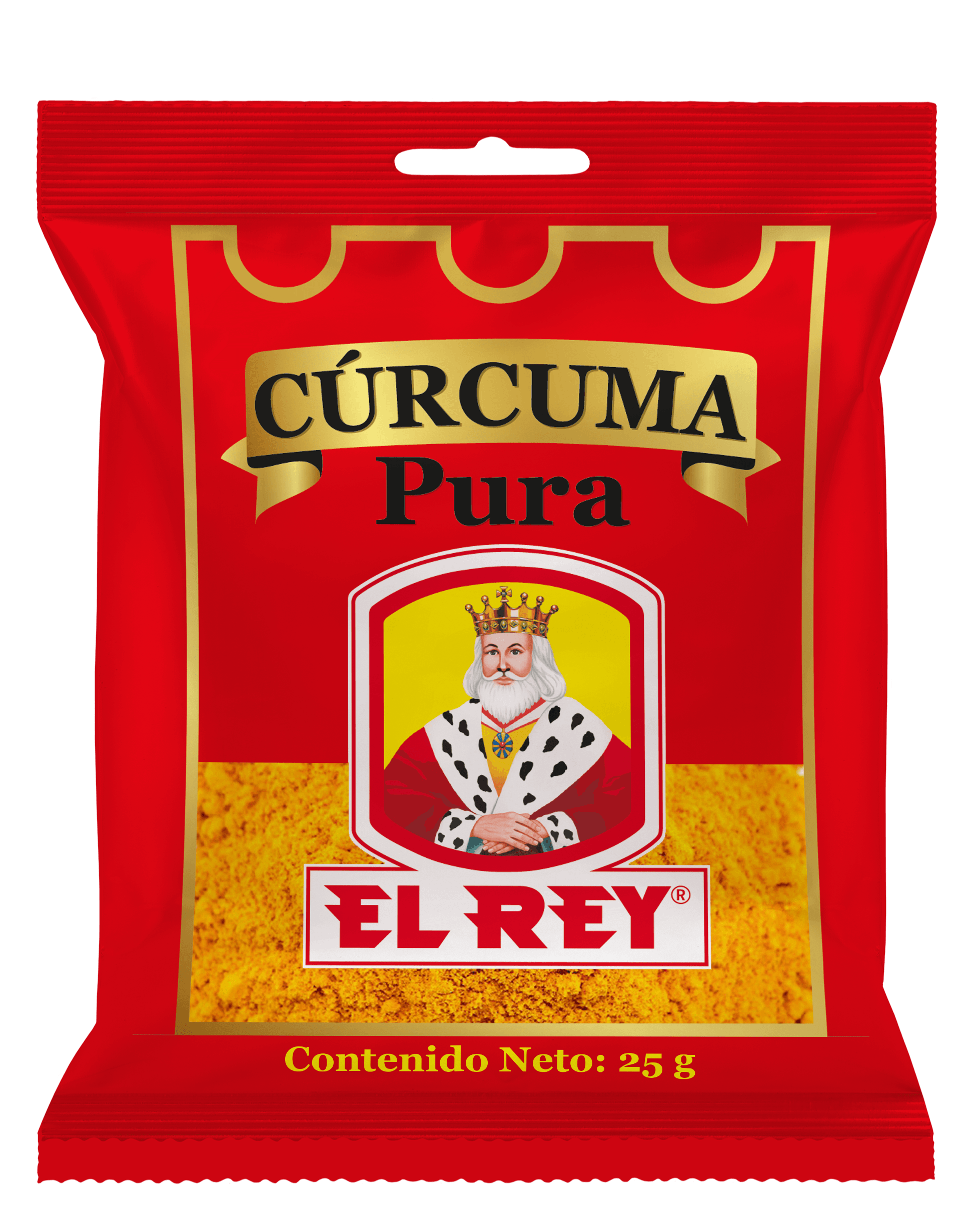 CONDIMENTO EL REY CURCUMA PURA*25GR