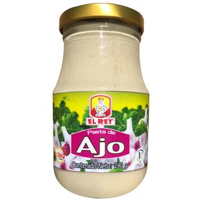 CONDIMENTO EL REY AJO EN PASTA*240GR