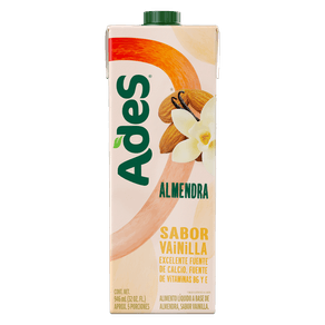 BEBIDA DE ALMENDRAS ADES VAINILLA*946ML