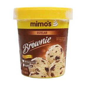 HELADO ESTELAR BROWNIE x 1L MIMO`S