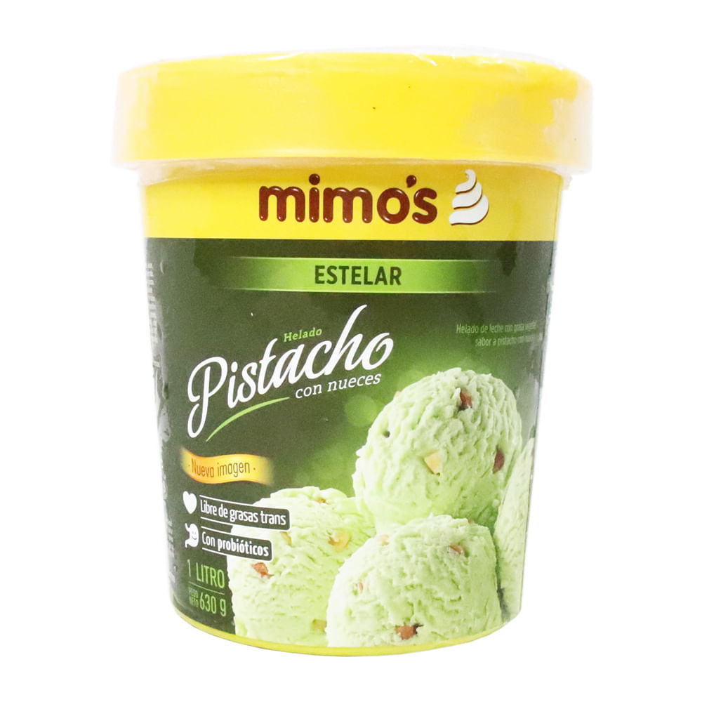 HELADO ESTELAR PISTACHO  x 1L MIMO`S