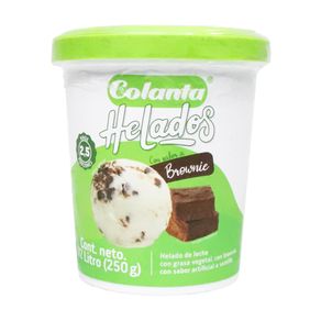 HELADO BROWNIE COLANTA*290 GR