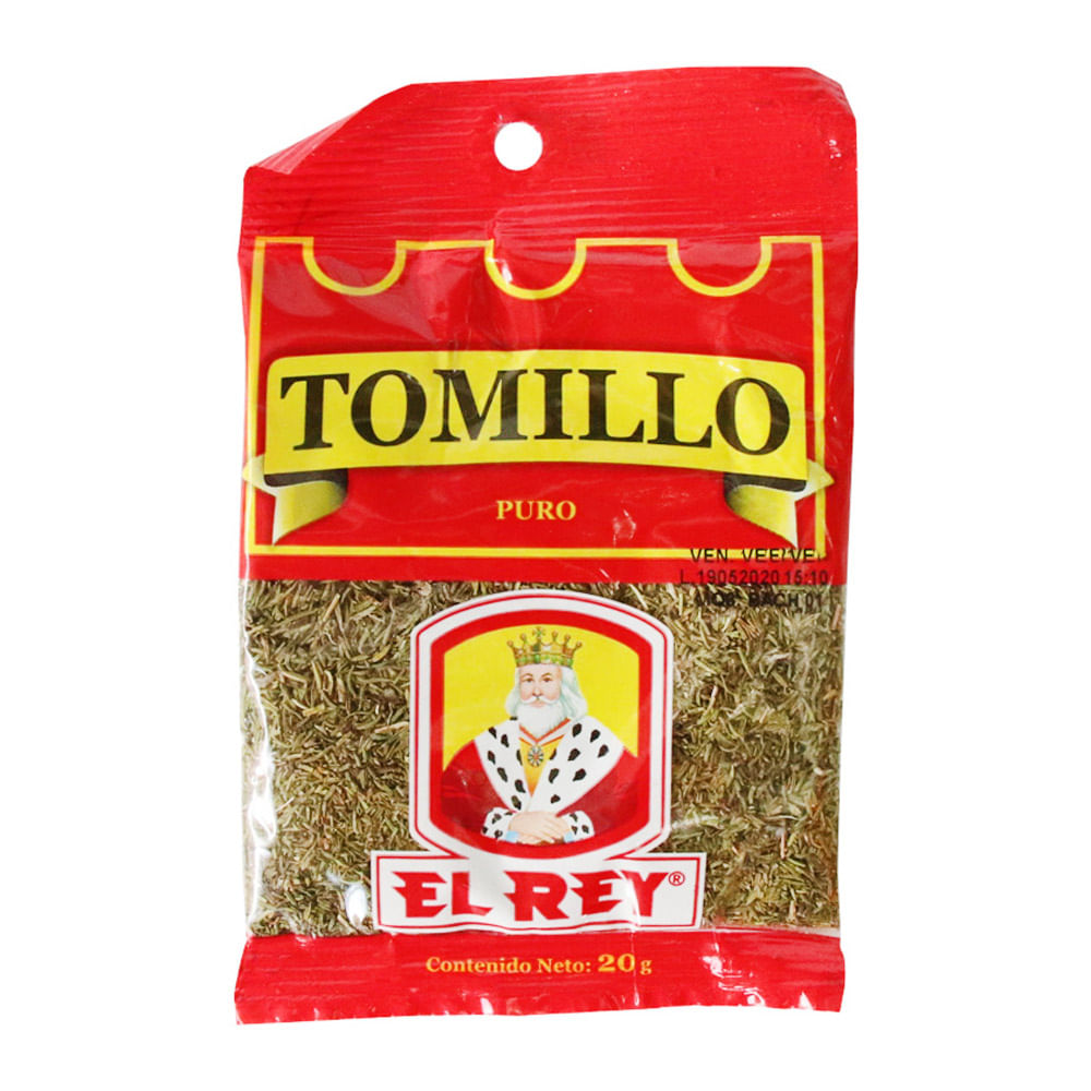 TOMILLO CHAPETA  x 20GR EL REY