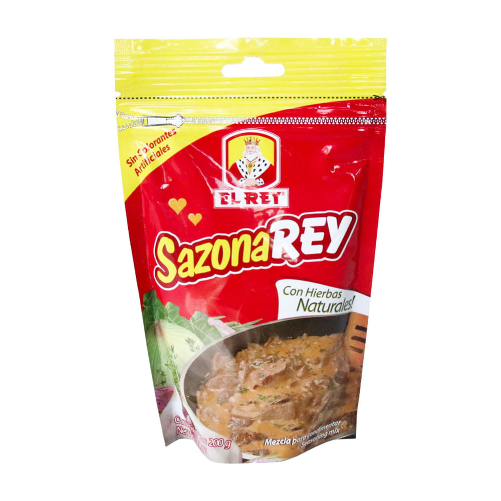 CONDIMENTO SAZONAREY ZIPPER x 200GR