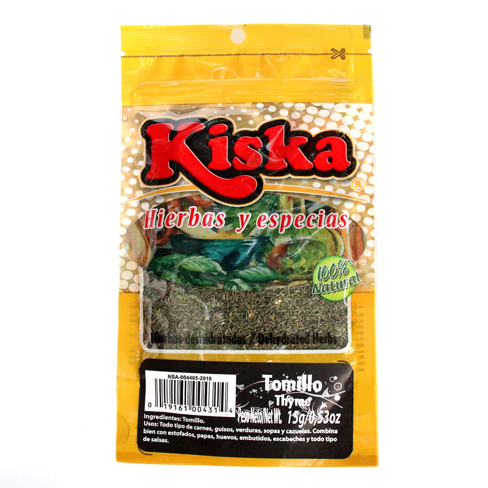 TOMILLO KISKA  x 15GR