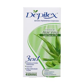 BANDAS DEPILATORIAS CORPORAL DEPILEX*12G