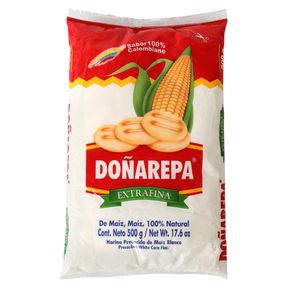 HARINA DE MAIZ DOÑAREPA BLANCA x 500GR