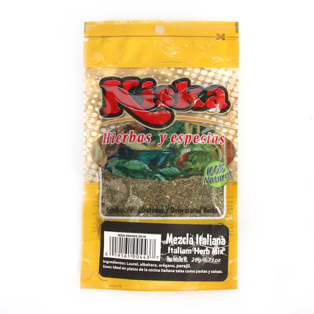 MEZCLA ITALIANA KISKA  x 20GR