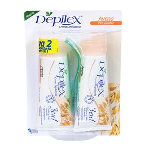 CREMA DEPILATORIA AVENA DEPILEX 2U*100GR